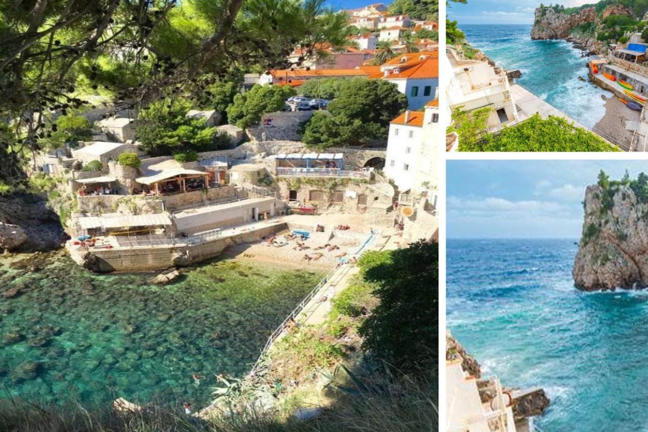 With Garden Next To Beach And Old Town Dubrovnik